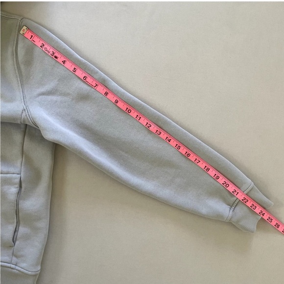 Everlane Hoodie Mens Medium Grey Cotton Pullover Basic Neutral Minimal - Picture 7 of 7